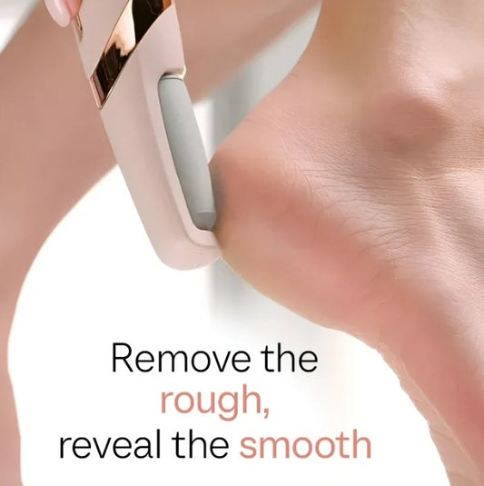 VelvetTouch - Flawless Pedi Cordless Electronic Callus & Skin Smoother by Lunovia Life
