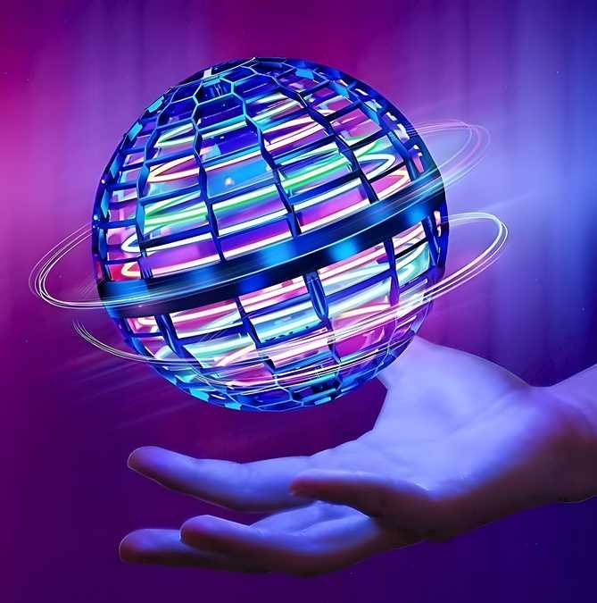 GlowOrb - The Flying Spinner Toy by Lunovia Life