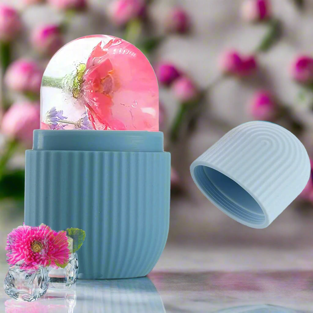 GlaciaBloom - Reusable Beauty Ice Roller by Lunovia Life