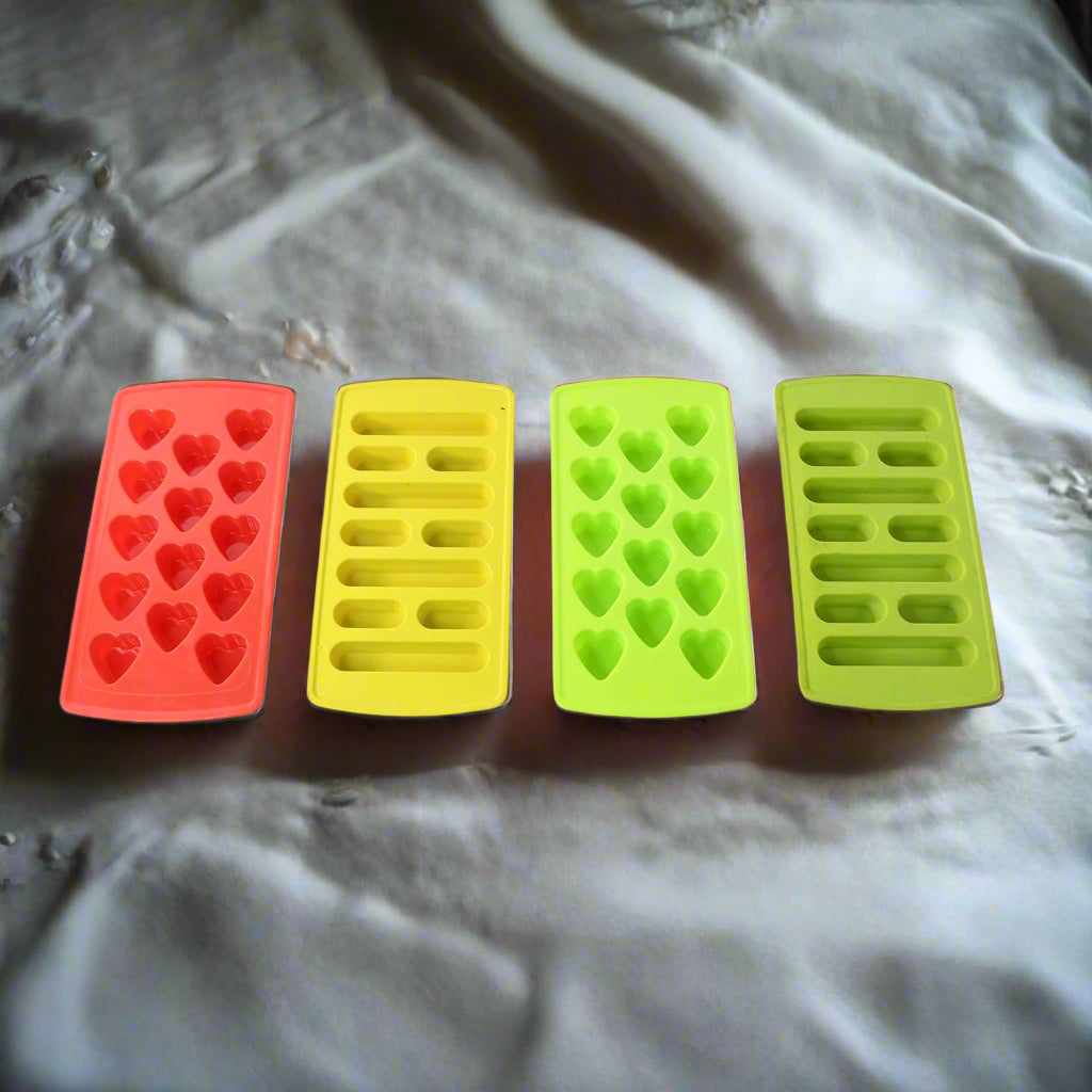 ChilléForm - Designer Ice & Treat Mold Set (4 Pc) by Lunovia Life