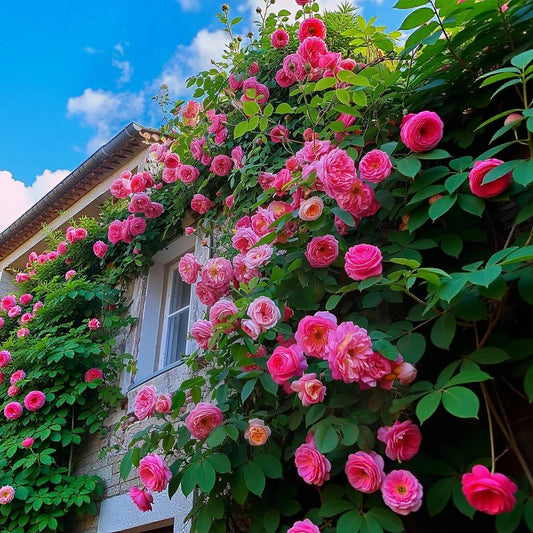 Elegant Climbing Rose Flower Seeds by Lunovia Life (pack of 2 and 3)