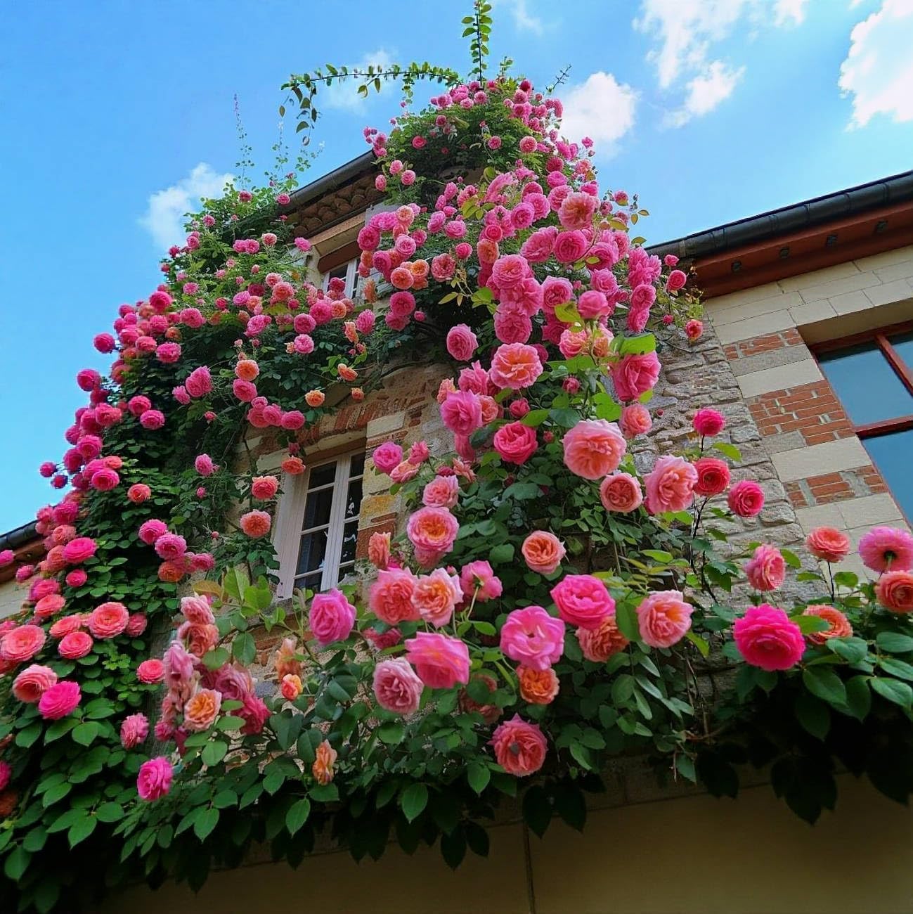 Rosaria Luxe- Climbing Rose Flower Seeds by Lunovia Life (Single pack only)
