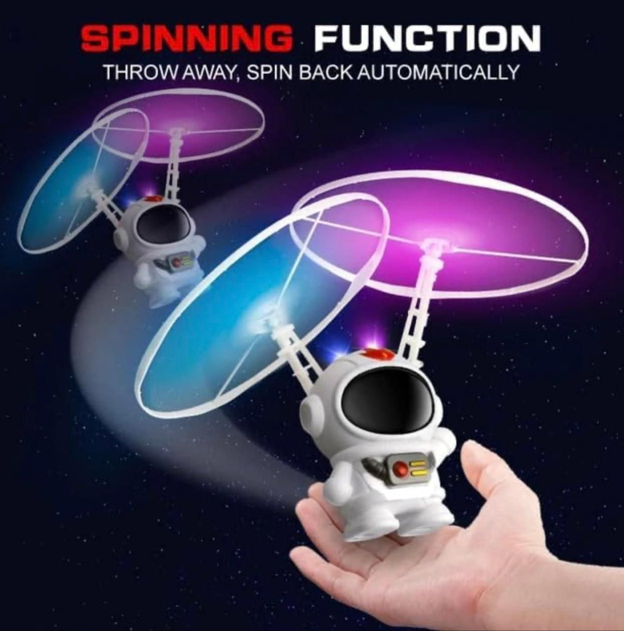 AstroGlide - The Flying Spaceman Toy by Lunovia Life