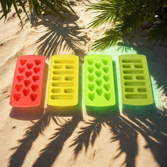 ChilléForm - Designer Ice & Treat Mold Set (4 Pc) by Lunovia Life